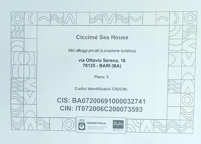 Ciccime Sea House 公寓